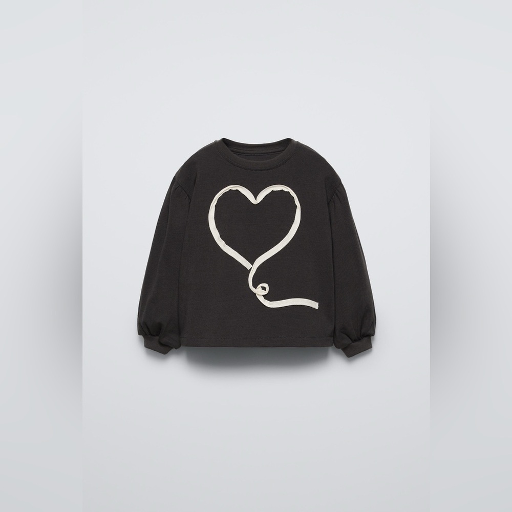 Zara Long Sleeve with Ribbon Applique